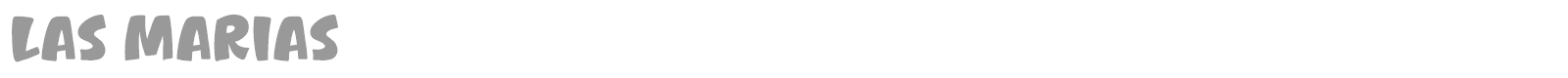 Las Marias font preview